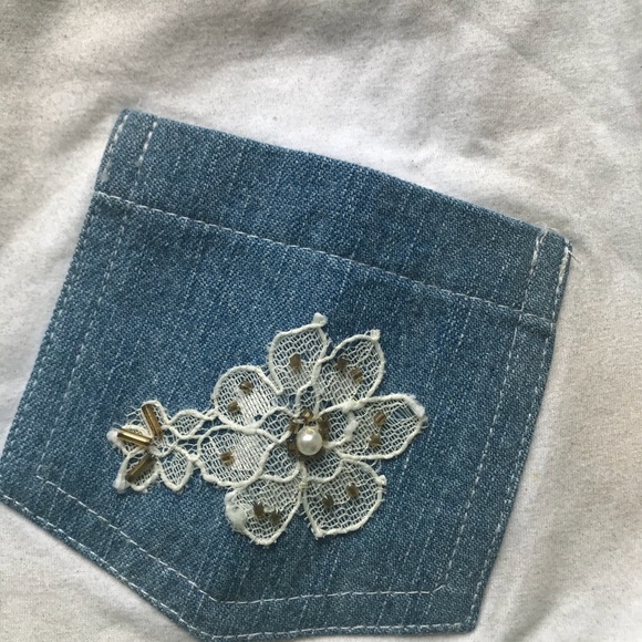 Italian Avant-garde White Gold Beaded Tank Top - Picture 4 of 5